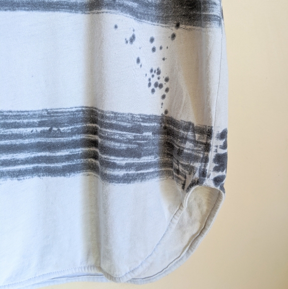 Raquel Allegra Painters Stripe Jersey Shirt Dress - Picture 10 of 13